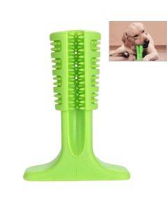 Rubber Molar Stick Toothbrush for Dogs, Size: S(Green)