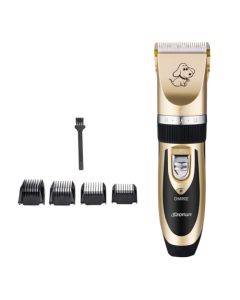 P2 110-240V Ceramics Titanium Professional Pet Electric Scissors Pets Hair Clippers with Four Combs