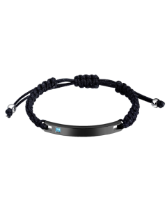 1014 Trend Bending Hand Decoration Titanium Steel Couple Bracelet