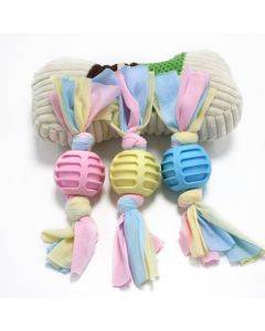 Pet Toys TPR Bite Resistance Dog Supplies Cotton Rope Cloth Toys, Size: Sub-shot Ball