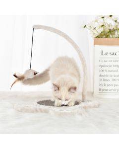 Cat Scratcher Toy Rubbing Device Solid Wood Furniture Pet Supplies