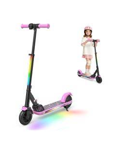 iScooter K4 Kids Electric Scooter - 150W Motor, 9km Range, Solid Tires & Bluetooth Speaker