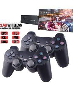 Wireless 4K Game Console with 10,000 Games & Retro Controllers