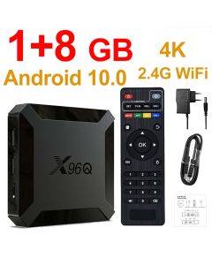 X96 Smart TV BOX 8GB/16GB Android 10.0 Quad Core WIFI Network Media Player NEW-1+8