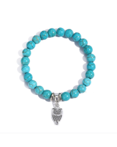 Women Beaded Bracelet Turquoise Ethnic Style Charm Jewelry