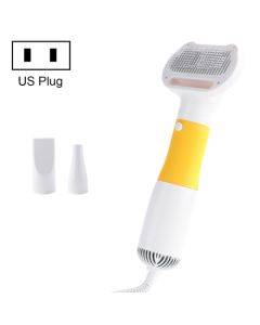 3 in 1 600W Pet Electric High Wind Hair Removal Blowing Combs, Specification: US Plug 110V