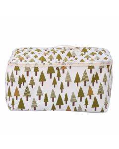 Clothes Organizer Moving Bag Canvas Zipper Quilt Storage Bag, Size: Large(Big Tree)