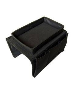 SF001 Oxford Cloth Sofa Armrest Hang Bag Household Storage Bag(Black)