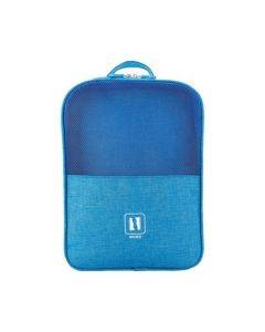 Multifunctional Travel Shoe Storage Bag Portable Multi-layer Shoe Box(Sky Blue)