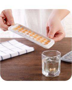 Creative Mini Ball Shaped 27-grid Ice Mold, Random Color Delivery