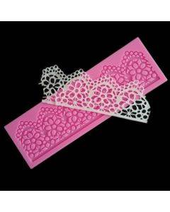 DIY Baking Tools Lace Silicone Moulds Fondant Cake Surrounding Decoration Tools Chocolate Mould