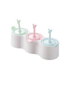 2 Sets 3 in 1 Children DIY Popsicle Mold Homemade Ice Cream Mold Set(Deer)