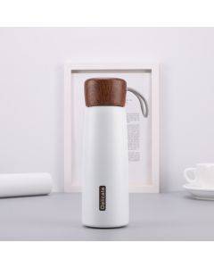 Delicate 304 Stainless Steel Wood Grain Thermos Cup