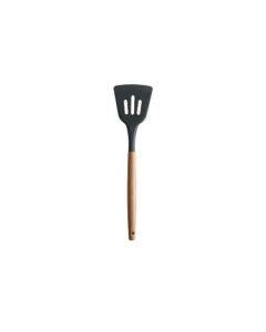 Silicone Wood Handle Spatula Heat-resistant Soup Spoon Non-stick Special Cooking Shovel Kitchen Tools Leak Shovel