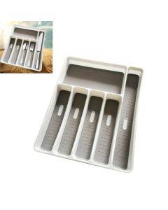 Drawer Cutlery Tray Cutlery Storage Box Plastic Partition Storage Tray