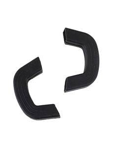 Silicone Anti Scalding Pot Handle, Style: Black Small