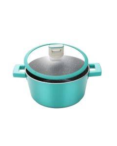 Maifan Stone Non-Stick Cookware Stainless Steel Food Supplement Pot, Specification: Soup Pot 24cm