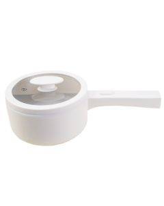 Mechanical Model Single Layer Electric Boiling Pot Household Multifunctional Small Electric Cooker(US Plug)