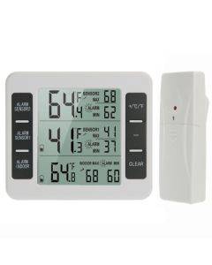 SN010 Wireless Indoor Outdoor High-Precision Thermometer Electronic Refrigerator Thermometers(One to One)1