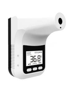 Handsfree Non-contact Forehead Body Light-sensitive Distance Sensor Infrared Thermometer, 2.8 inch LCD Display Screen