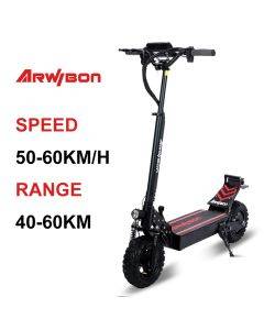 2500W Electric Scooter: Speedy, Long-Range, Off-Road with Dual Shocks