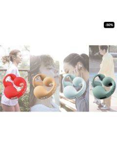 AMBIE WHITE SILICON CASE CHOCOLEATE