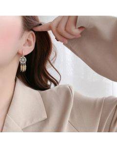 Dreamcatcher Golden Earrings