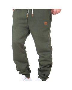 Men's Casual Cotton Blend Joggers Black Army Green