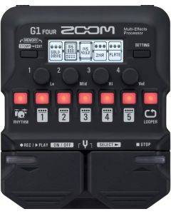 Pedaleira para Guitarra Zoom G1 Four