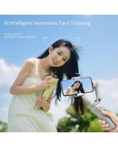 TOKQI handheld gimbal three-axis mobile phone stabilizer anti-shake intelligent face tracking photography live broadcast stand stabilizer