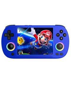 ANBERNIC RG40XX H Retro Game Console with RGB Light, 32GB+256GB TF Card with 16000+ Games, LPDDR4 1GB, 640*480P IPS Screen, 3200mAh Battery for 6 Hours Autonomy, Linux OS, 5G Wifi Bluetooth, Moonlight Streamin