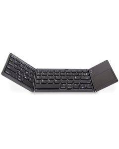 Three folding keyboard Bluetooth wireless keyboard with touchpad support tablet phone computer external universal keyboard B033 ordinary models