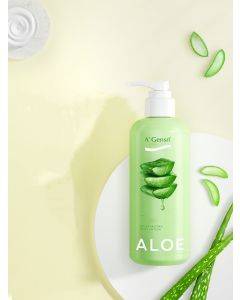 A' Gensn Pure genuine aloe vera body lotion female lasting fragrance moisturizing hydrating soothing
