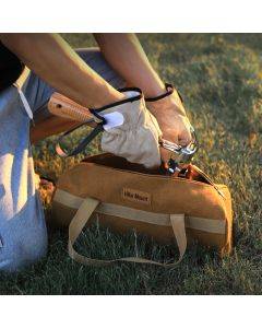 Outdoor camping toolkit cylinder hand carry ground peg bag portable organizing bag hammer tent ground peg wind rope storage bag