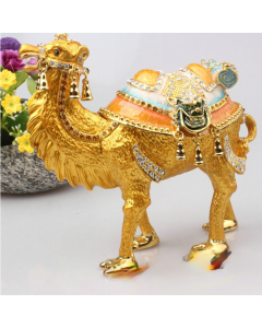 Best-selling metal enamel ornaments in the Middle East Best-selling handicrafts home office camel ornaments gifts in scenic spots