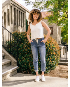 Judy Blue Pull On Denim Joggers