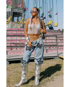 Butterfly Kiss Denim Jeans