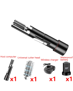 Electric fish scale scraper household scale scraper tool national standard (red