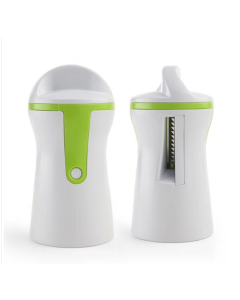 Multifunctional hand-cranked potato and carrot grater and slicer in random colors