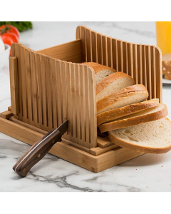 31.7x23.7x19cm Bamboo household and commercial multi-functional bread cutting plate slice cutting board bread slice bread plate