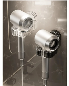 Rotating Hair Dryer Rack Punch-Free