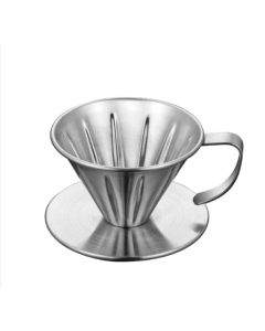 Double-layer stainless steel hand-brewed coffee filter