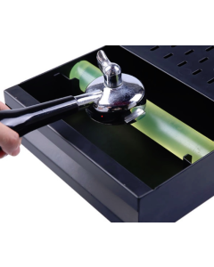 Stainless steel drawer type coffee grounds box knocking grounds box coffee machine tool
