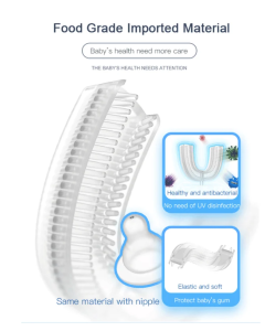 U-shaped children's toothbrush