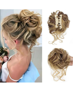Curly Bun Hair Piece