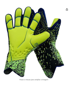 Luvas de goleiro de futebol KOCOME com aderência forte e suporte de dedo tamanho 6/7/8/9/10