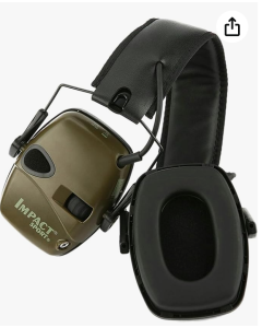 Fancyes eletrônico Dobrável protetor de Ouvido Anti-Ruído Earmuffs Tiro Caça Orelhas de Protecção de Ouvido Ajustável