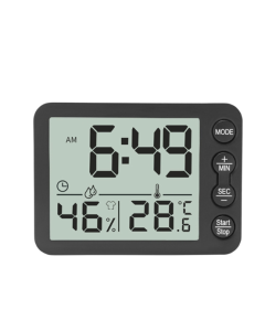 TS-9606-WL large screen alarm clock timer thermometer and hygrometer