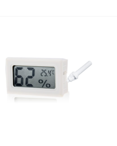 Mini Thermo-Hygrometer (White)