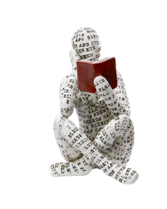 Nordic Modern Reading Woman Statue